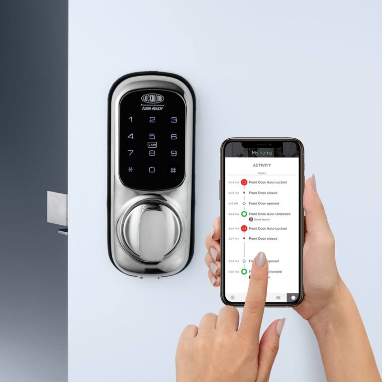 Lockwood 001Touch Plus Smart Deadlatch digital lock